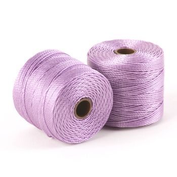 S-lon bead cord purple