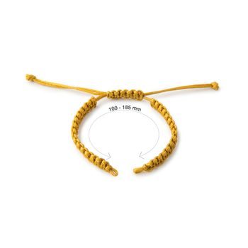 Nylon base for Shamballa bracelets 110mm gold