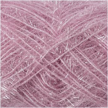 Rico design háčkovacia bambulková priadza POMPON Print ružovo-biela