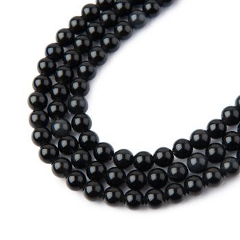 Rainbow Obsidian beads 4mm