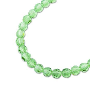 Preciosa MC perle kulatá 4mm Peridot