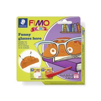 Sada FIMO kids Funny ochelari super-erou