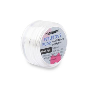 Pearly powder for crystal resin pearly white 3g