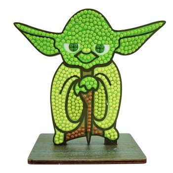 Pictat cu diamante, personaj Star Wars Yoda
