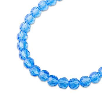 Preciosa MC Round bead 4mm Sapphire č.233