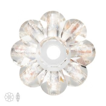 Preciosa MC sew-on flowers 10mm Crystal