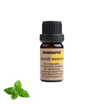 Manumi vonná esence máta peprná 10 ml
