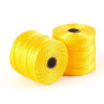 S-lon bead cord yellow