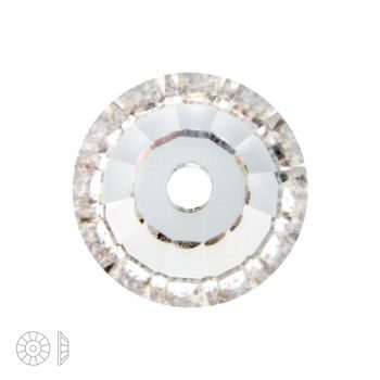 Preciosa MC trandafir chaton pentru cusut VIVA12 3mm Crystal