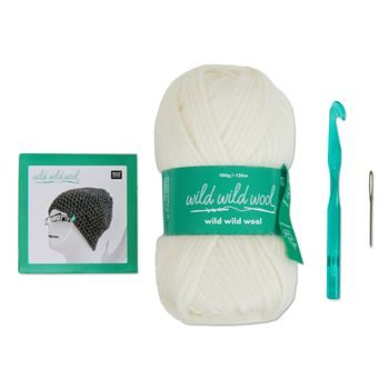 Rico design háčkovací sada na výrobu žínek Creative Bubble Malá zvířátka