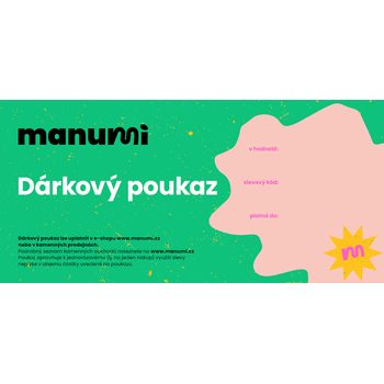 Dárkový poukaz pro Manumi.cz 1000Kč