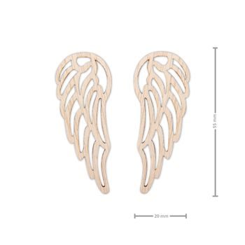 Směs dřevěných vánočních výřezů 20ks