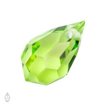 Preciosa MC přívěsek kapka 681 6x10mm Peridot