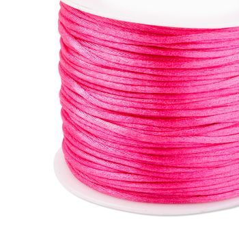 Nylónová saténová šnúra 1,5mm/2m Petal Pink