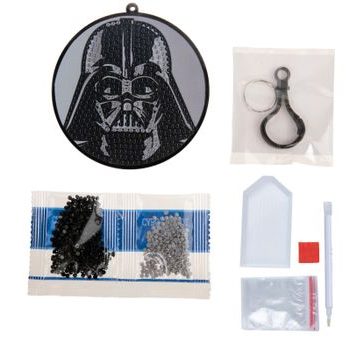 Diamantové maľovanie sada kľúčeniek Star Wars