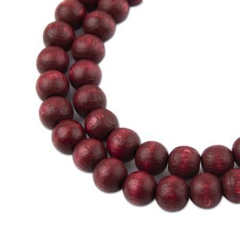 Wooden beads mix natural