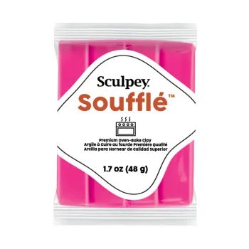 Sculpey Soufflé Magenta purpurová