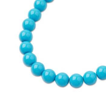 Preciosa kulatá perla MAXIMA 6mm Crystal Aqua Blue