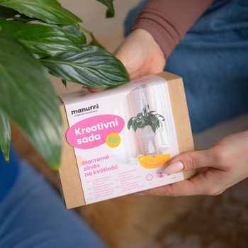 Manumi kreativní sada na výrobu macramé lapače snů