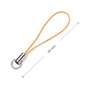 Cell phone cord orange