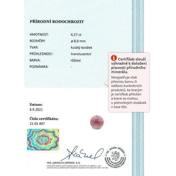 Korálky z minerálu - Larimar 9,5mm