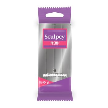 Sculpey PREMO 454g stříbrná