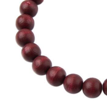 Wooden beads mix natural