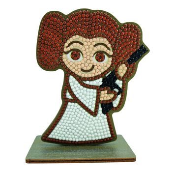 Diamantové malování postava Star Wars Princess Leia