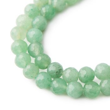 Aventurine 8 mm faceted