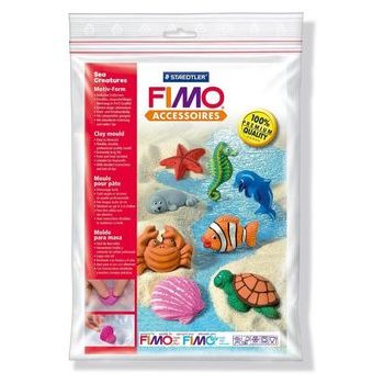 FIMO silicone mould Sea