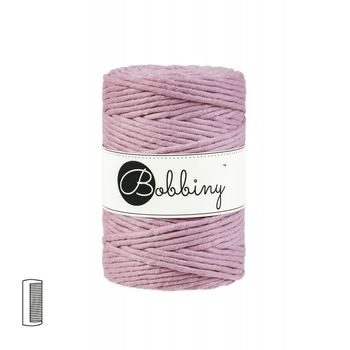 Bobbiny macramé priadza XXL 5mm Dusty pink