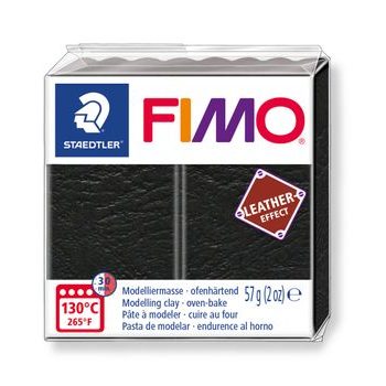 FIMO Leather Effect (8010-909) čierna