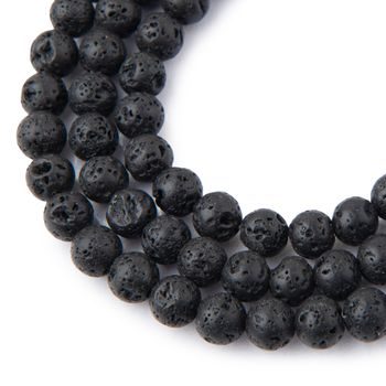 Lava Stone beads 8mm