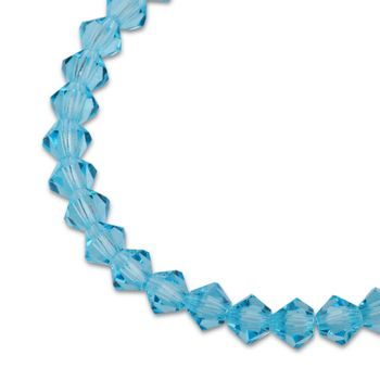 Preciosa MC bead Rondelle 6mm Aquamarine