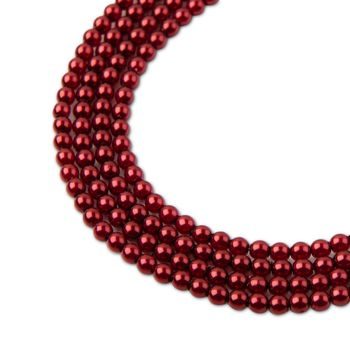 Voskové perle 3mm bordo