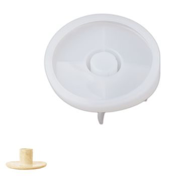 Silicone mould holder for 1 candle ⌀85x40mm