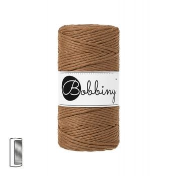 Bobbiny Macramé Cord Regular 3mm Caramel