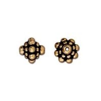 TierraCast bead Pamada antique gold