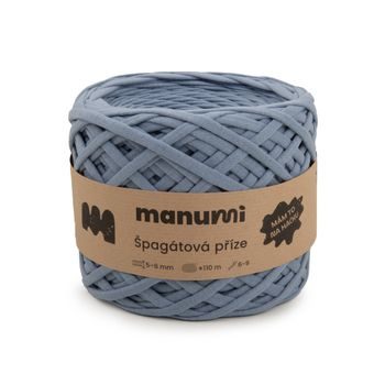 Manumi špagátová příze modrá
