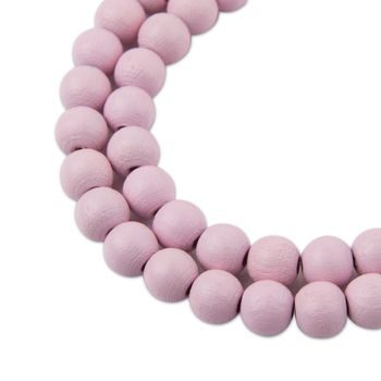 Crochet beads round 16mm Peach Pink