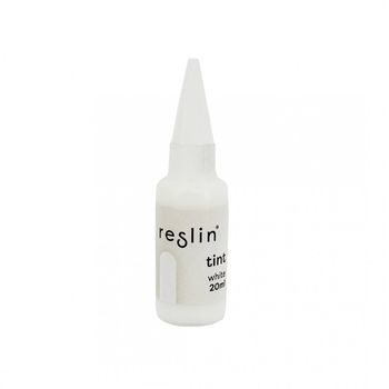 Reslin tekuté farbivo do ekologickej živice 20 ml biele