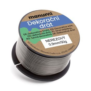 Stainless steel wire 0,9 mm/50 g