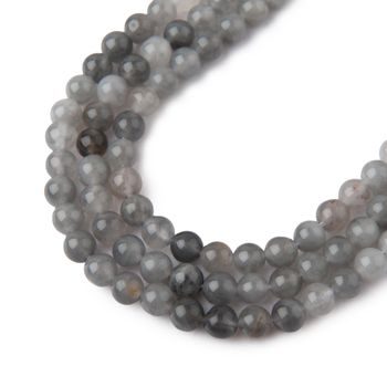 Cloud Quartz beads 4mm