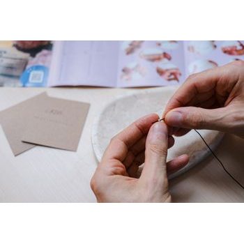 Manumi kreativní sada na dekorování vánočních ozdob stříbrná