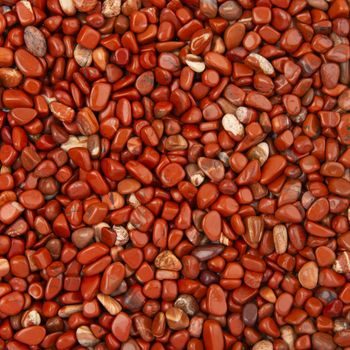 Tumbled mineral red jasper 8-12mm 100g