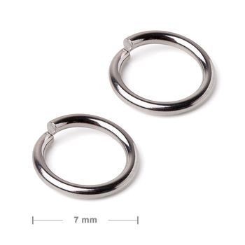 Stainless steel 316L jump ring 7mm