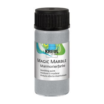 Mramorovacia farba Magic Marble 20ml strieborná