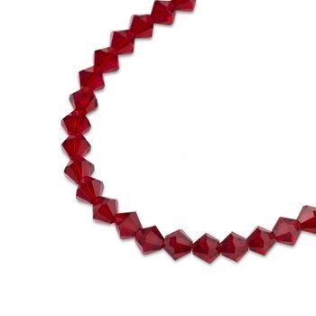 Preciosa MC bead Rondelle 3mm Siam