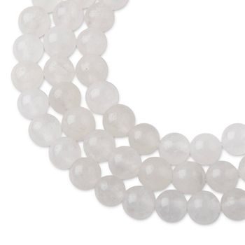 White Jade beads 8mm