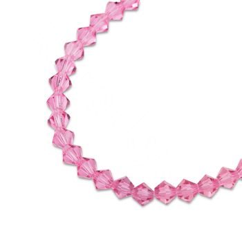 Preciosa MC bead Rondelle 3mm Rose